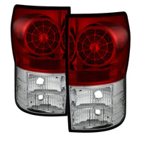 Spyder Toyota Tundra 07-13 LED Tail lights Red Clear ALT-YD-TTU07-LED-RC - Mammoth Racing -