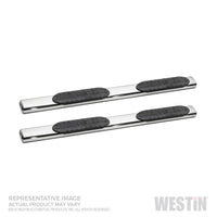 Westin 2019 Chevrolet Silverado Double Cab PRO TRAXX 6 Oval Nerf Step Bars - Stainless Steel - Mammoth Racing -