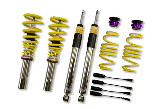 KW Coilover Kit V2 Audi A4 S4 (8K/B8) w/ electronic dampening controlSedan FWD + Quattro - Mammoth Racing -