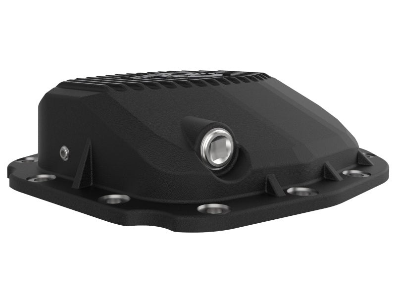 aFe Rear Differential Cover (Black Machined; Pro Series); 15-19 Ford F-150 V6-2.7L (t) (12-Bolt) - Mammoth Racing -