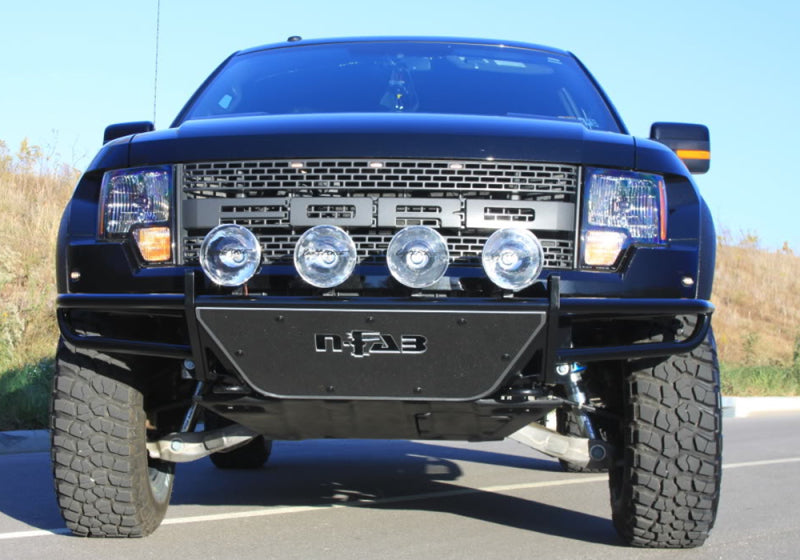 N-Fab RSP Front Bumper 07-13 Chevy 1500 - Gloss Black - Direct Fit LED - Mammoth Racing -