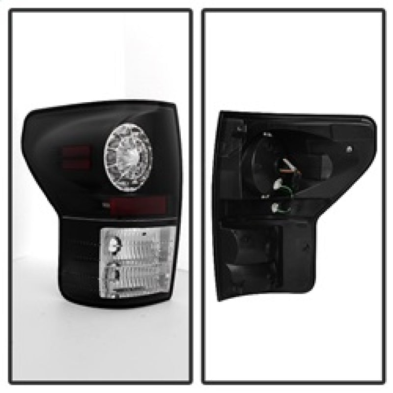 Spyder Toyota Tundra 07-13 LED Tail lights Black ALT-YD-TTU07-LED-BK - Mammoth Racing -