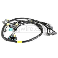 Rywire Honda B-Series OBD2 Tuck Budget Eng Harness w/OBD2 Dist/Inj/Alt/92-95 OBD1 Plug (Adapter Req) - Mammoth Racing -