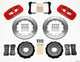 Wilwood Aero6 Front Hat Kit 14.00 Red 2005-2014 Mustang - Mammoth Racing -