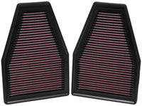 K&N Replacement Air Filter 12-13 Porsche 911 3.4l / 12 911 3.8l / 13 911 3.6l / 13 911 Carrera 3.8l - Mammoth Racing -