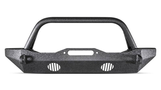 Body Armor 4x4 07-18 Jeep Wrangler JK Front Bumper Mid Stubby - Mammoth Racing -