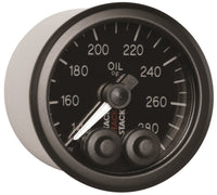 Autometer Stack Instruments 52mm 140-280 Deg F 1/8in Nptf Male Pro Control Oil Temp Gauge - Black - My Store