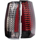 ANZO 2007-2014 Chevrolet Suburban LED Taillights Smoke - Escalade Look - Mammoth Racing -