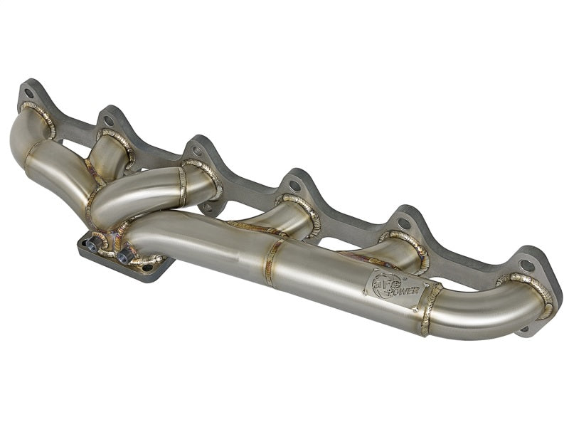 aFe Twisted Steel Header w/ T4 Turbo Manifold 03-07 Dodge Diesel L6-5.9L - Mammoth Racing -