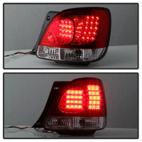 Spyder Lexus GS 300/400 98-05 LED Tail Lights Red Clear ALT-YD-LGS98-LED-RC - Mammoth Racing -