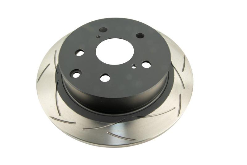 DBA 2005+ Toyota RAV4 Slotted Street Series Rear Brake Rotor - Mammoth Racing -