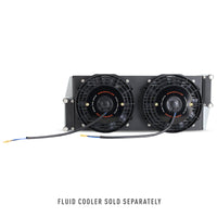 Mishimoto Universal 17in. Heavy-Duty Oil Cooler Fan Shroud - Micro Wrinkle Black - Mammoth Racing -
