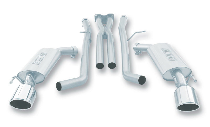 Borla 05-06 Pontiac GTO Coupe 2dr 6.0L 8cyl AT/MT 4spd/6spd RWD SS Catback Exhaust w/ inXin Pipe - My Store