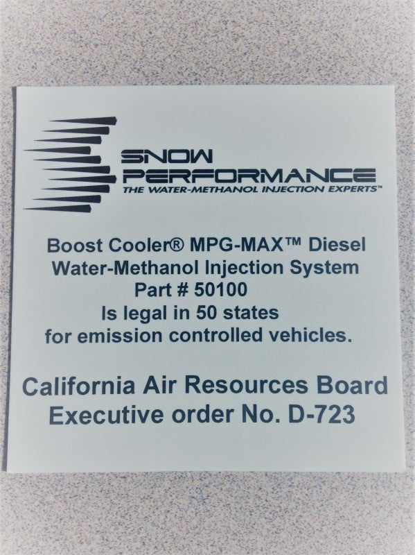 Snow Performance Stg 3 Boost Cooler Water Injection Kit TD (Red Hi-Temp Tubing and Quick Fittings) - My Store