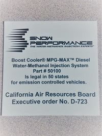 Snow Performance Stg 3 Boost Cooler Water Injection Kit TD (Red Hi-Temp Tubing and Quick Fittings) - My Store