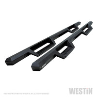 Westin 04-13 Chevy Silverado 1500 Crew Cab 2004-2013 HDX Drop Nerf Step Bars - Textured Black - Mammoth Racing -