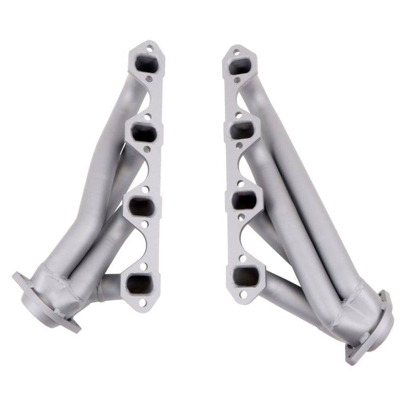 BBK 79-93 Mustang 351 Swap Shorty Unequal Length Exhaust Headers - 1-5/8 Titanium Ceramic - Mammoth Racing -