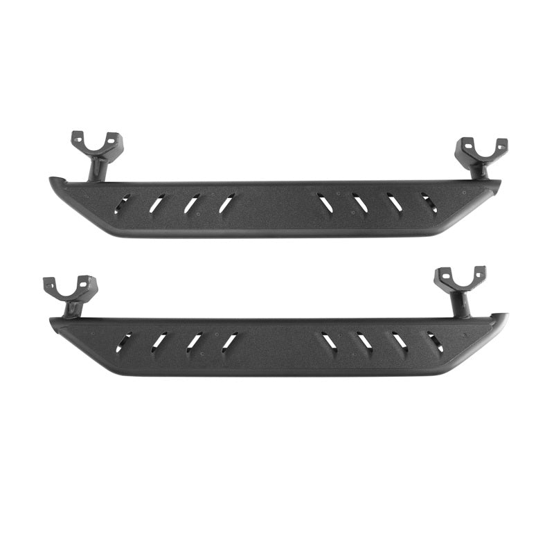Westin/Snyper 07-17 Jeep Wrangler Triple Tube Rock Rail Steps - Textured Black - Mammoth Racing -