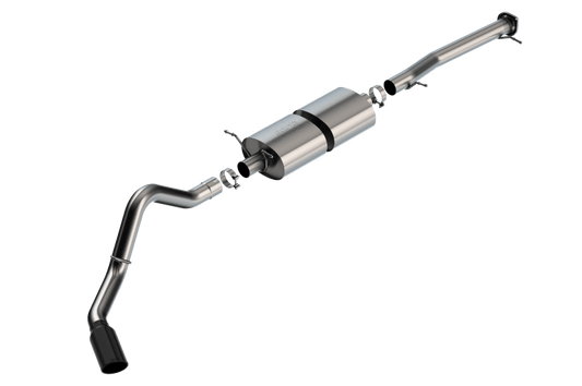 Borla 20-22 Chevrolet/GMC Silverado/Sierra 6.6L T-304 SS Cat-Back S-Type Exhaust - Brushed