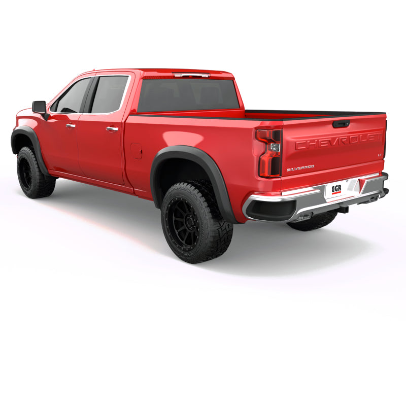 EGR 19-22 Chevrolet Silverado 1500 Baseline Standard Style Fender Flares Set Of 4 - Mammoth Racing -