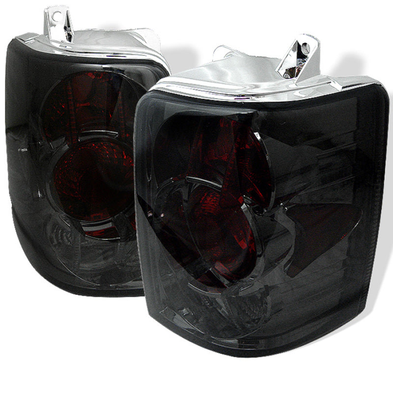 Spyder Jeep Grand Cherokee 93-98 Euro Style Tail Lights Smoke ALT-YD-JGC93-SM - Mammoth Racing -