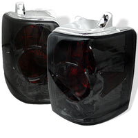 Spyder Jeep Grand Cherokee 93-98 Euro Style Tail Lights Smoke ALT-YD-JGC93-SM - Mammoth Racing -