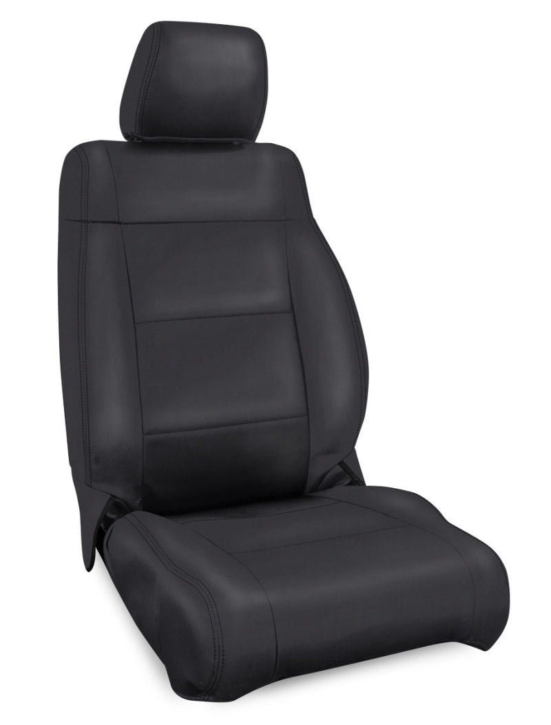 PRP 11-12 Jeep Wrangler JK Front Seat Covers/2 door or 4 door (Pair) - All Black - Mammoth Racing -