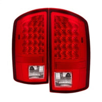 Xtune Dodge Ram 02-06 1500 / Ram 2500/3500 03-06 LED Tail Light Red Clear ALT-JH-DR02-LED-RC - Mammoth Racing -