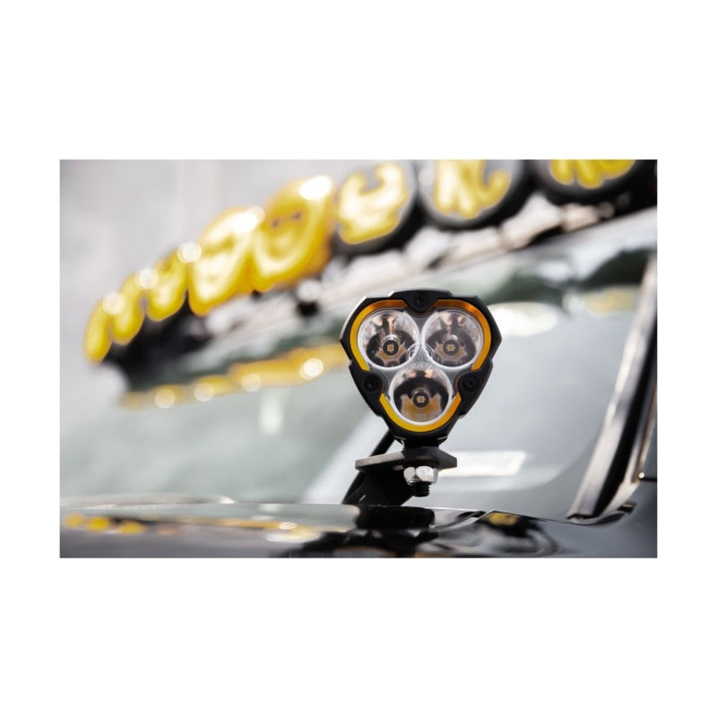 KC HiLiTES Flex ERA 3 LED Light Spot Beam Pair Pack System - Mammoth Racing -