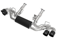 aFe MACH Force-Xp 3in to 2-1/2in 304SS Cat-Back 2020 Chevy Corvette (C8) 6.2L - Black Tip - My Store