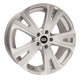 Enkei Universal SVX Truck & SUV 20x8.5 +40mm Offset 5x120 Bolt 72.6mm Bore Silver Machined Wheel - Mammoth Racing -
