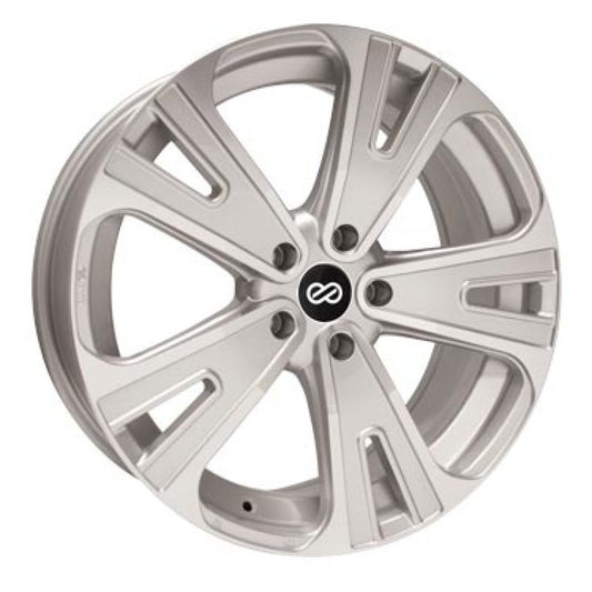 Enkei Universal SVX Truck & SUV 18x8 40mm Offset 5x114.3 Bolt 72.6mm Bore Silver Machined Wheel - Mammoth Racing -
