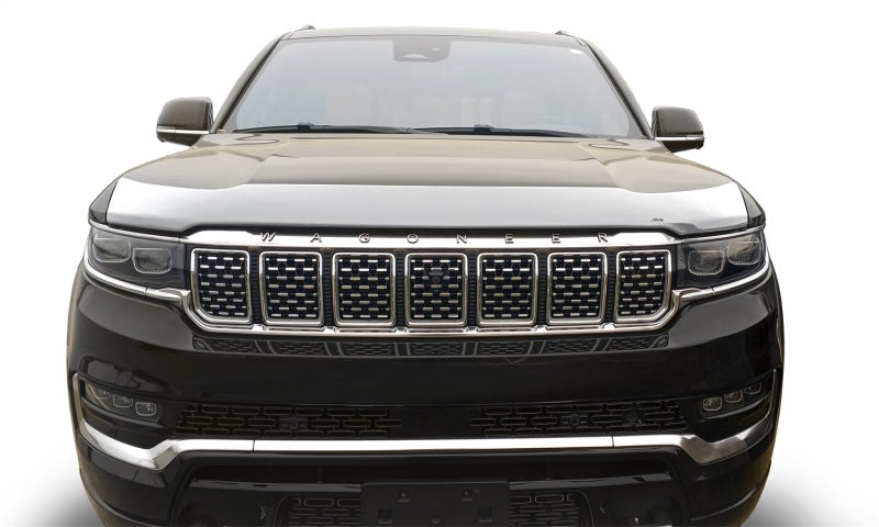 AVS 22-23 Jeep Grand Wagoneer Aeroskin Low Profile Hood Shield - Chrome - Mammoth Racing -