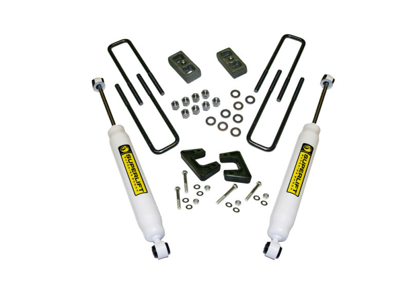 Superlift 07-13 Chevy Silv/GMC Sierra 1500 4WD 2in Lift Kit w/ Rear Superlift Shocks - Mammoth Racing -
