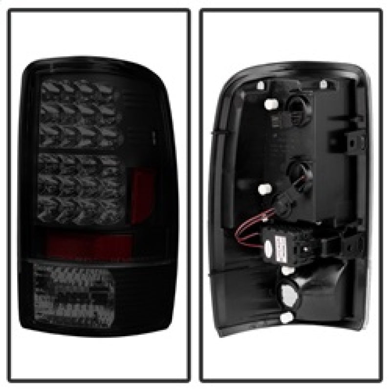 Spyder Chevy Suburban/Tahoe 1500/2500 00-06 LED Tail Lights Black Smoke ALT-YD-CD00-LED-BSM - Mammoth Racing -