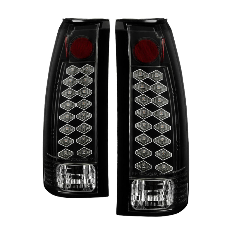 Spyder Chevy C/K Series 1500 88-98/Blazer 92-94 LED Tail Lights Blk ALT-YD-CCK88-LED-BK - Mammoth Racing -