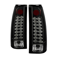 Spyder Chevy C/K Series 1500 88-98/Blazer 92-94 LED Tail Lights Blk ALT-YD-CCK88-LED-BK - Mammoth Racing -