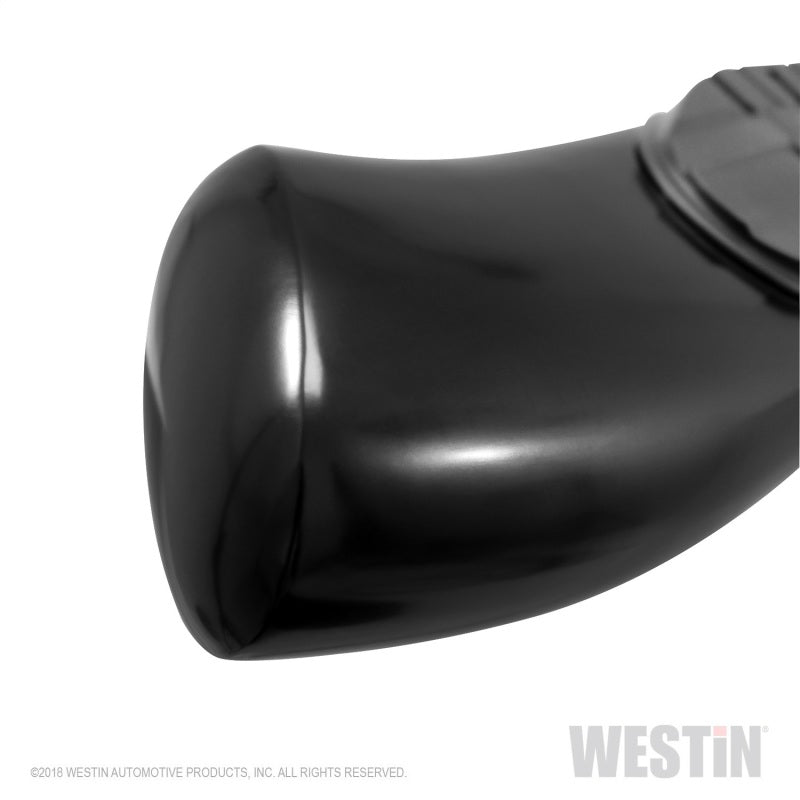 Westin 2019 Chevrolet Silverado Double Cab w/ 6.5in Bed PRO TRAXX 5 W2W Oval Nerf Step Bars - Black - Mammoth Racing -