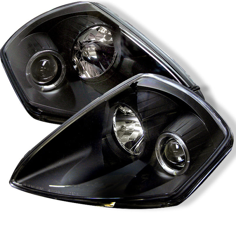 Spyder Mitsubishi Eclipse 00-05 Projector Headlights LED Halo Black High H1 Low H1 PRO-YD-ME00-HL-BK - Mammoth Racing -