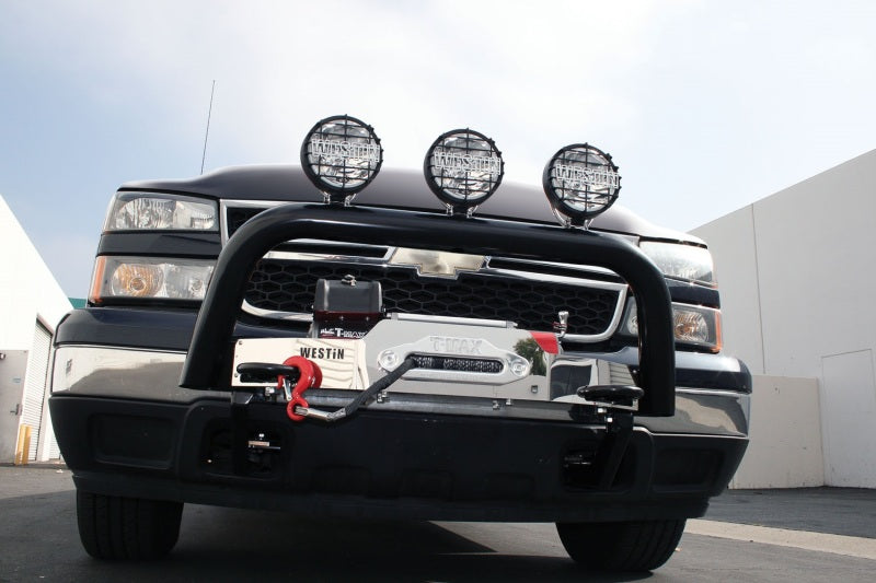 Westin 2003-2007 Chevrolet/GMC Silverado 1500LD Classic MAX Winch Tray - Black - Mammoth Racing -