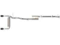 aFe 2021+ Ford Bronco L4-2.3L (t) / V6-2.7L (tt) Vulcan 3in. to 2.5in. SS Cat-Back - Carbon - Mammoth Racing -