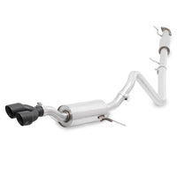 Mishimoto 14-16 Ford Fiesta ST 1.6L 2.5in Stainless Steel Resonated Cat-Back Exhaust w/ Black Tips - Mammoth Racing -