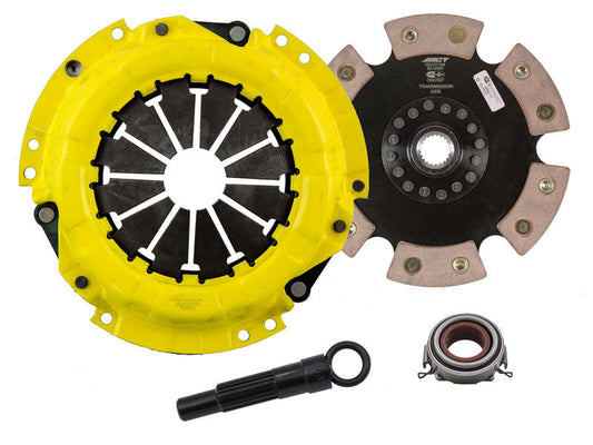 ACT 1991 Geo Prizm Sport/Race Rigid 6 Pad Clutch Kit - Mammoth Racing -