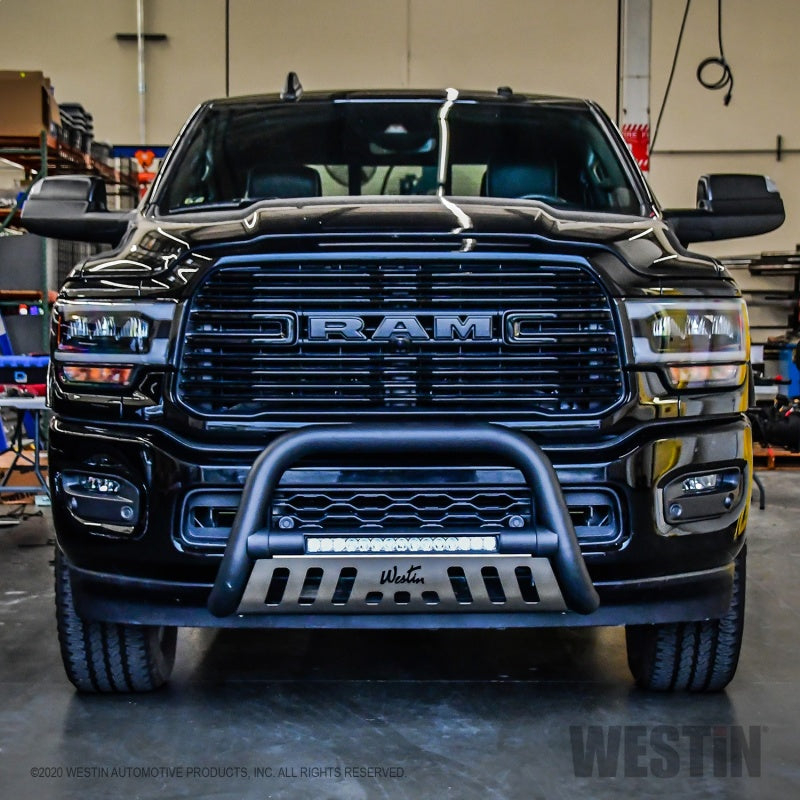 Westin 19-20 Ram 2500/3500 Ultimate LED Bull Bar - Textured Black - Mammoth Racing -