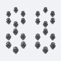 Ford Racing M14 x 1.5 Black Lug Nut - Set of 24 - Mammoth Racing -