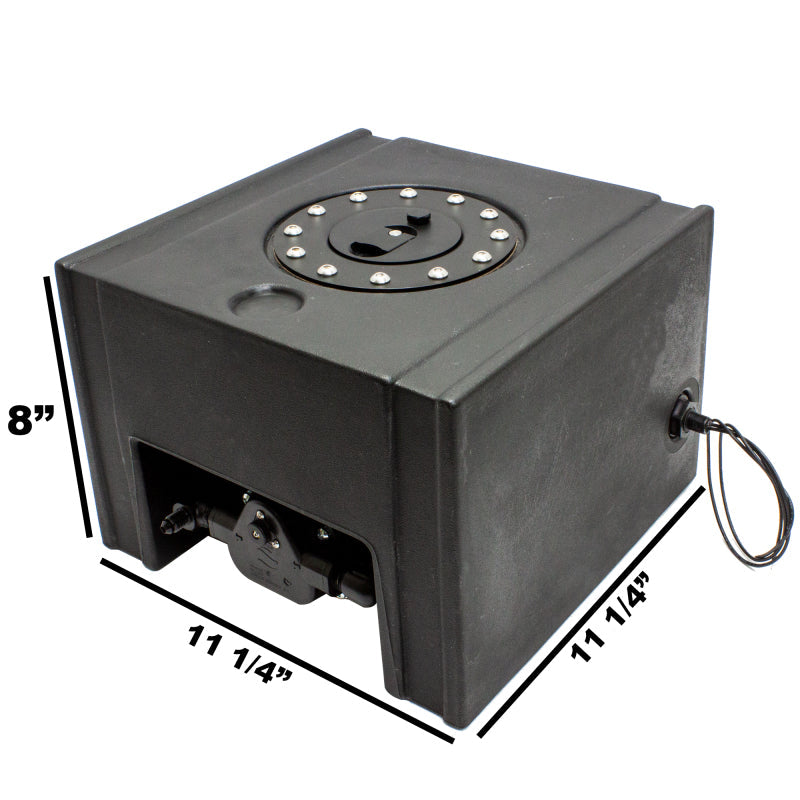 Snow Performance 2.5 Gallon Tank W/ Built in Pump Mount - My Store