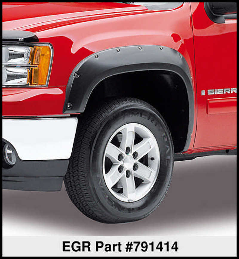 EGR 07-13 GMC Sierra LD 5ft Bed Bolt-On Look Fender Flares - Set - Mammoth Racing -