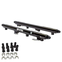 Snow 2005+ Hemi 5.7L/6.1L/6.4L 34mm Injector Height Return Style Billet Fuel Rail Kit - My Store