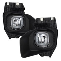 Spyder Ford F250 F350 F450 F550 XLT 2011-2016 OEM Style Fog Lights W/Switch- Clear FL-FF25011-C - Mammoth Racing -
