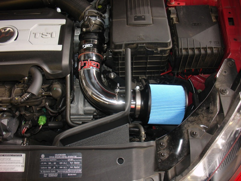 Injen 10-12 VW MK6 GTI 2.0L TSI Black Short Ram Intake w/ Heat Shield - Mammoth Racing -